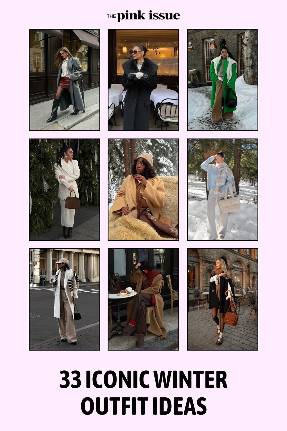 Iconic winter outfit ideas pinterest