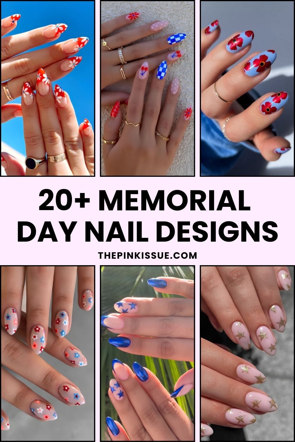 Memorial Day nails Pinterest