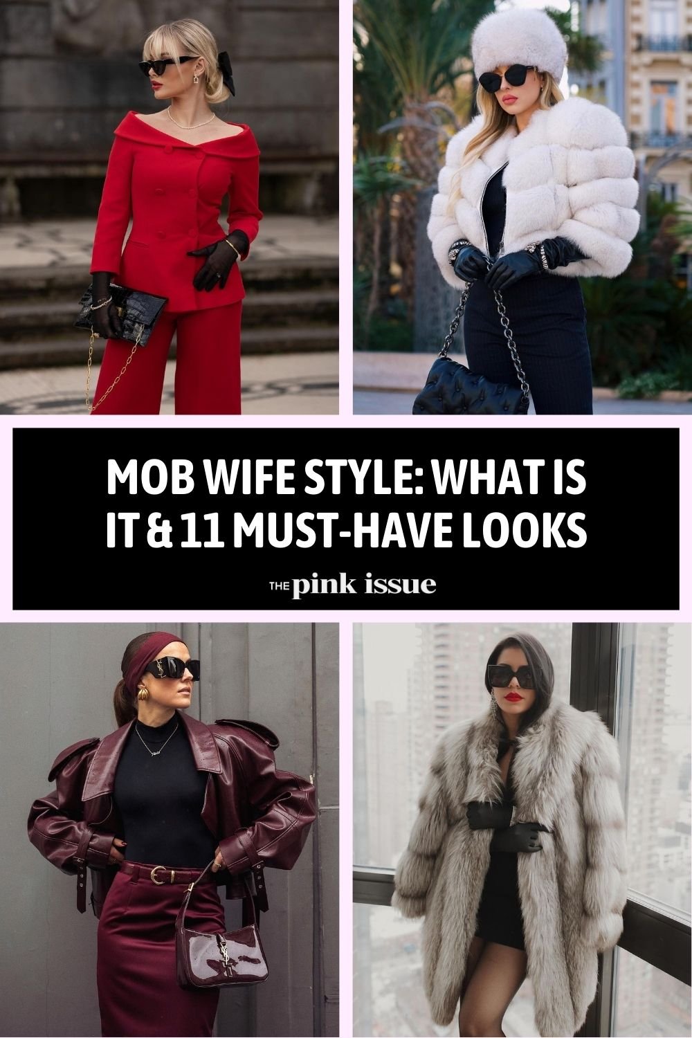Mob wife outfit designs Pinterest