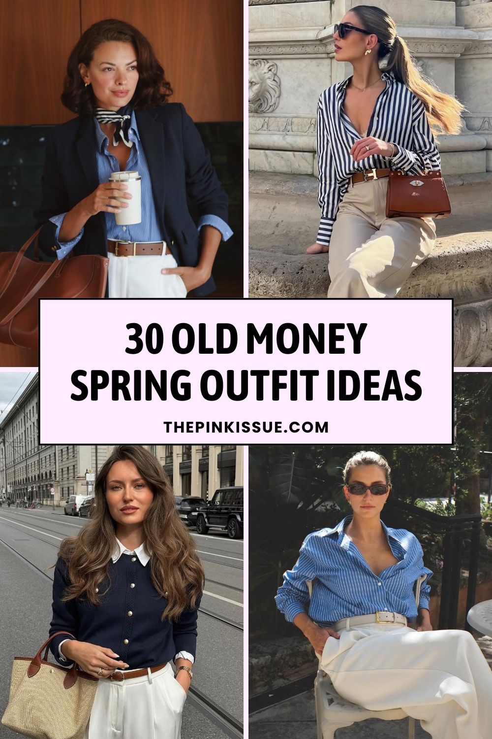 Old money spring outfits Pinterest