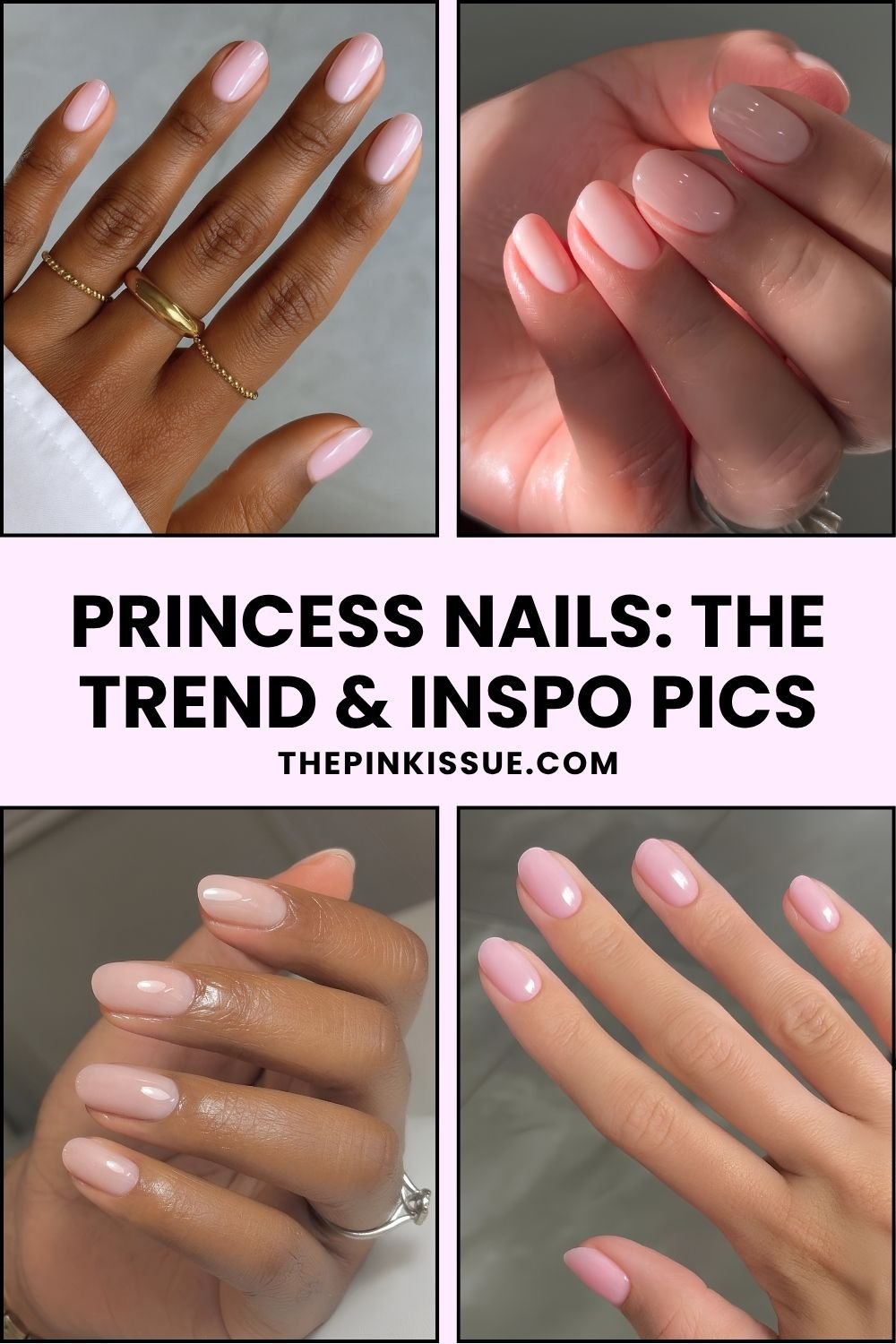Princess nails trend Pinterest