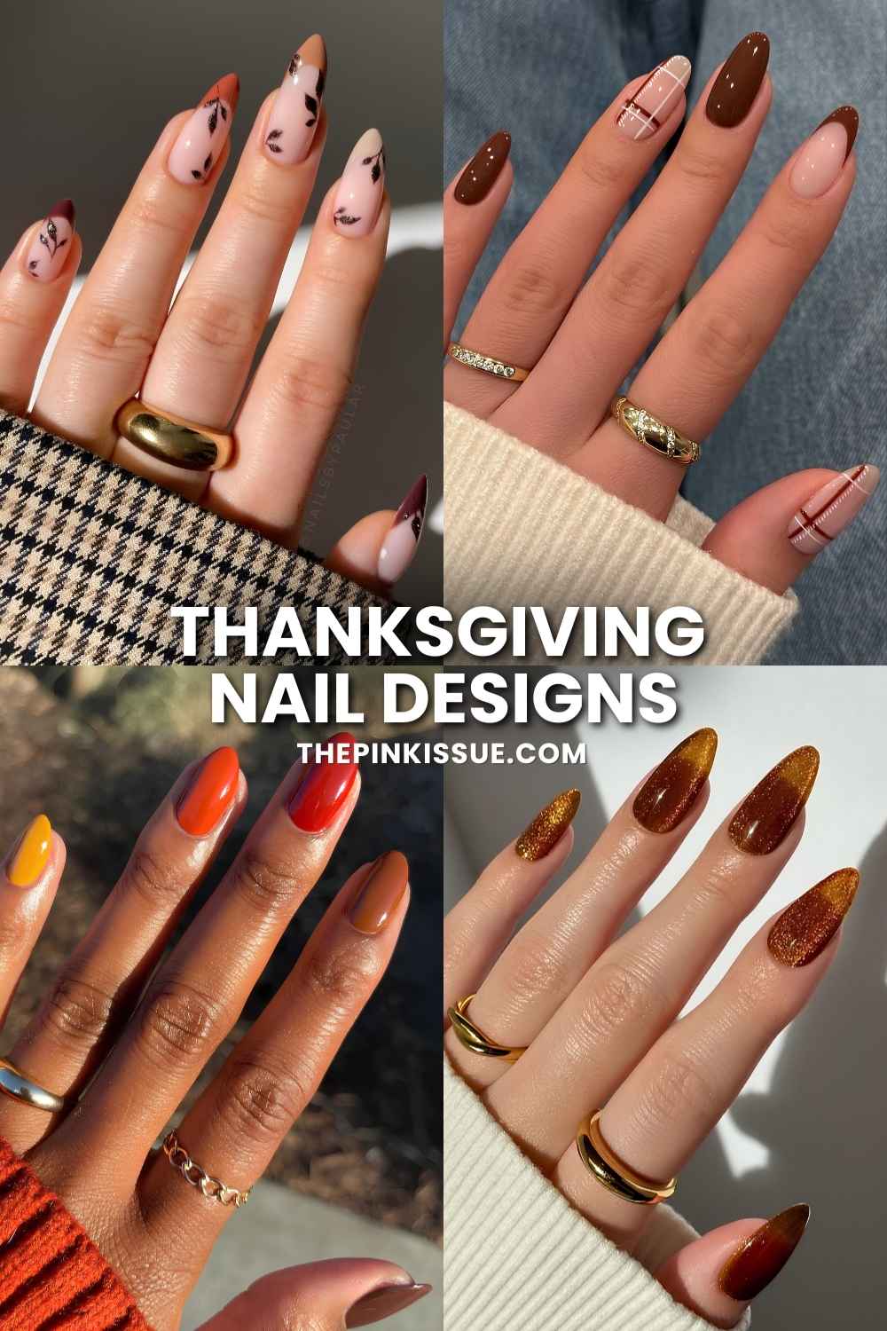 Thanksgiving nail inspo